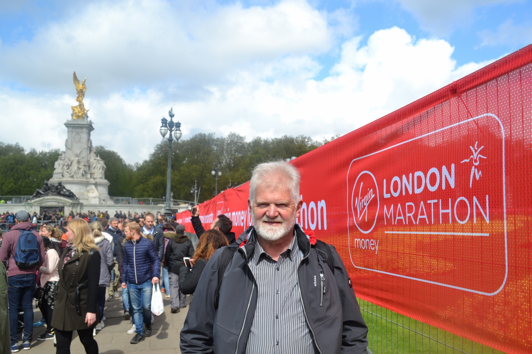 Greetings from the preparations for the London Marathon