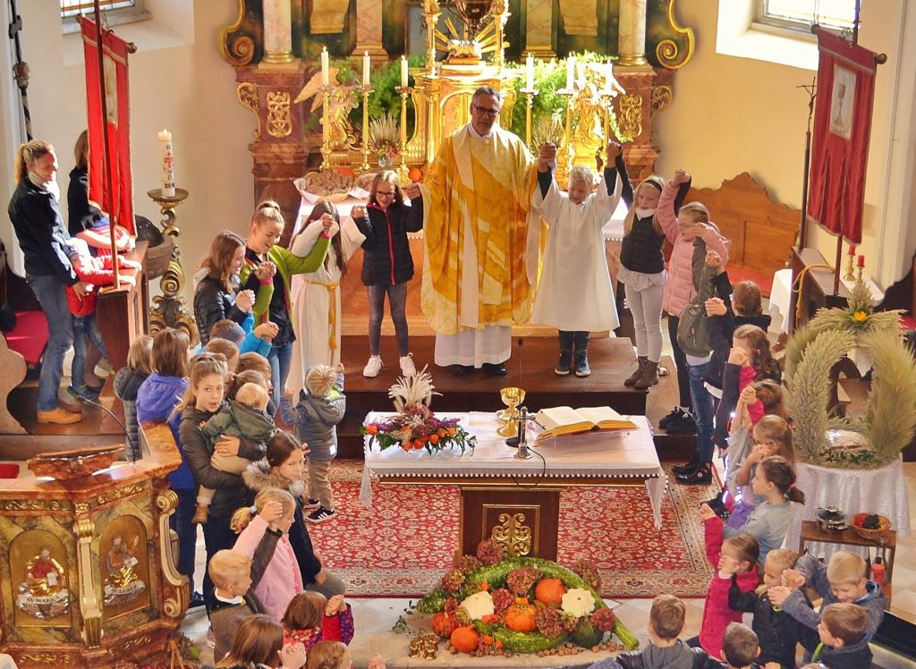 Erntedankfest in Schwabegg – Neuhaus – Kärnten – Österreich – Europa