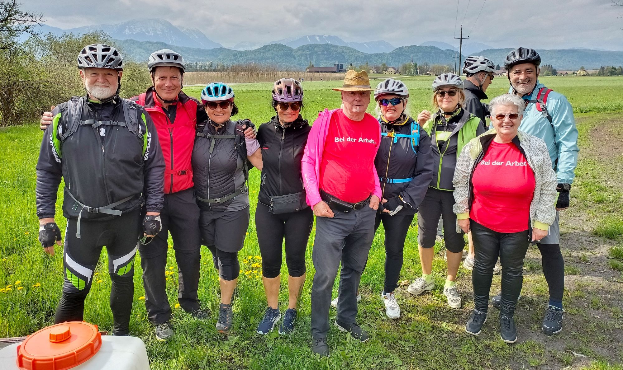 Start in den Mai zum Tag der Arbeit am Hörtendorfer Radwandertag